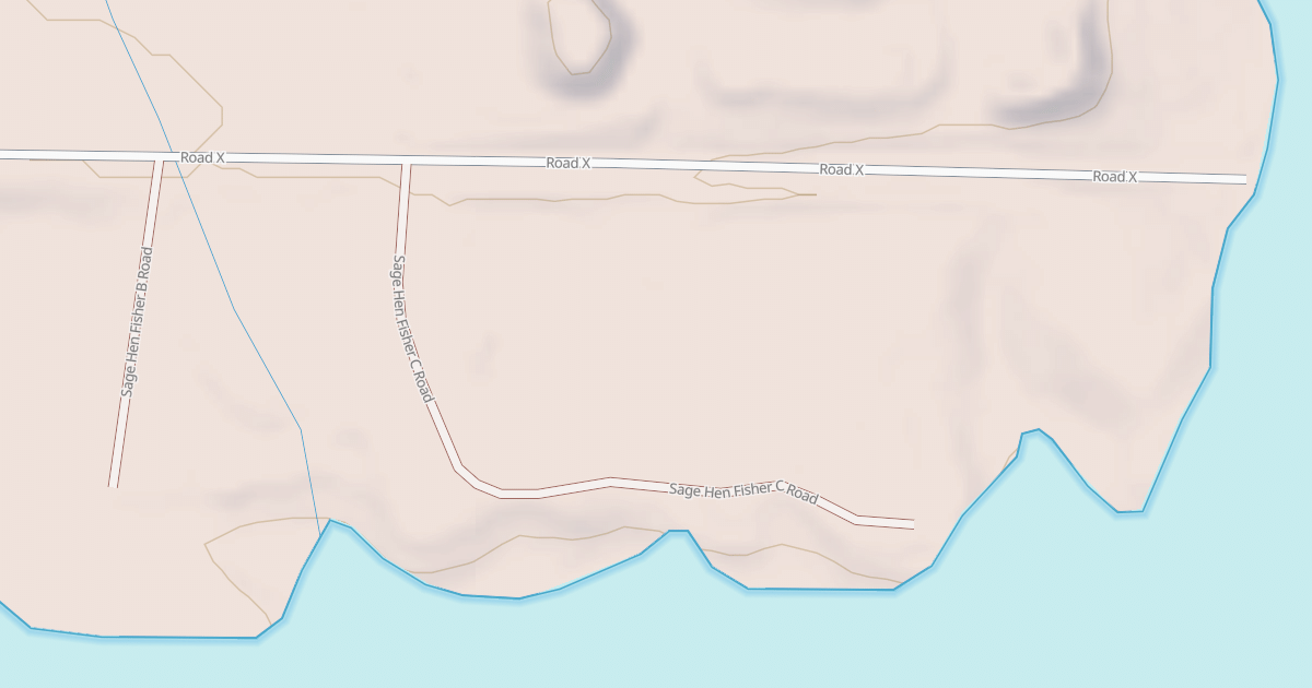 Map preview of SAGE HEN FISHER C