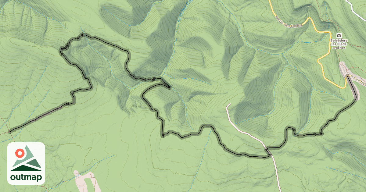 Map of Coin du Banc à Percé