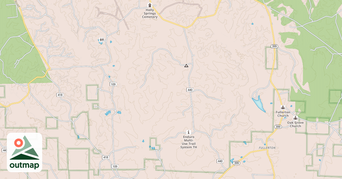 Map of ENDURO