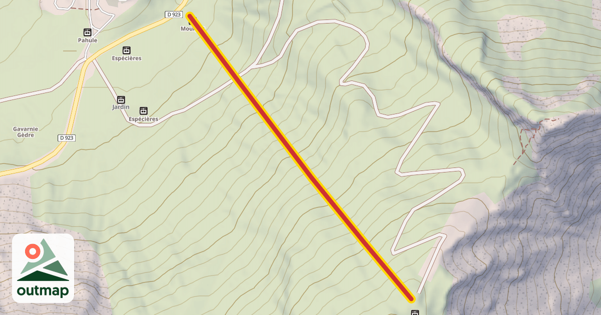 Map of Mourgat