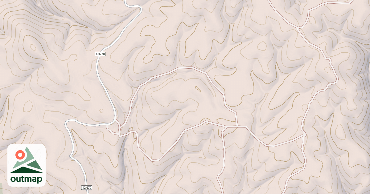Map of Crosier Run