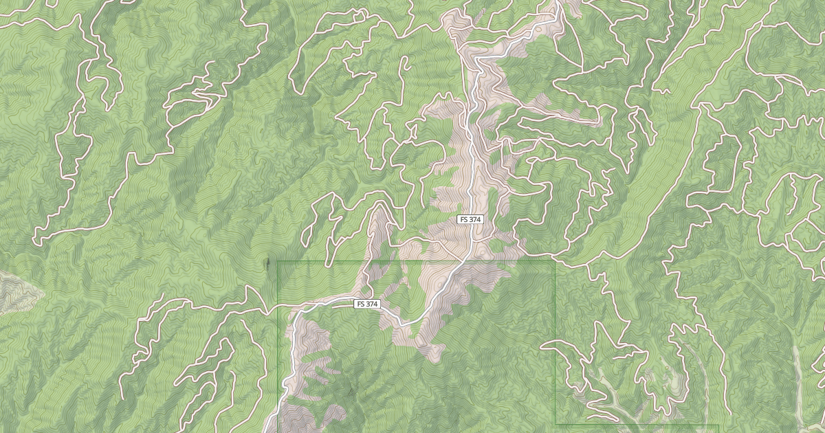 Map preview of HARRIS CREEK SUMMIT