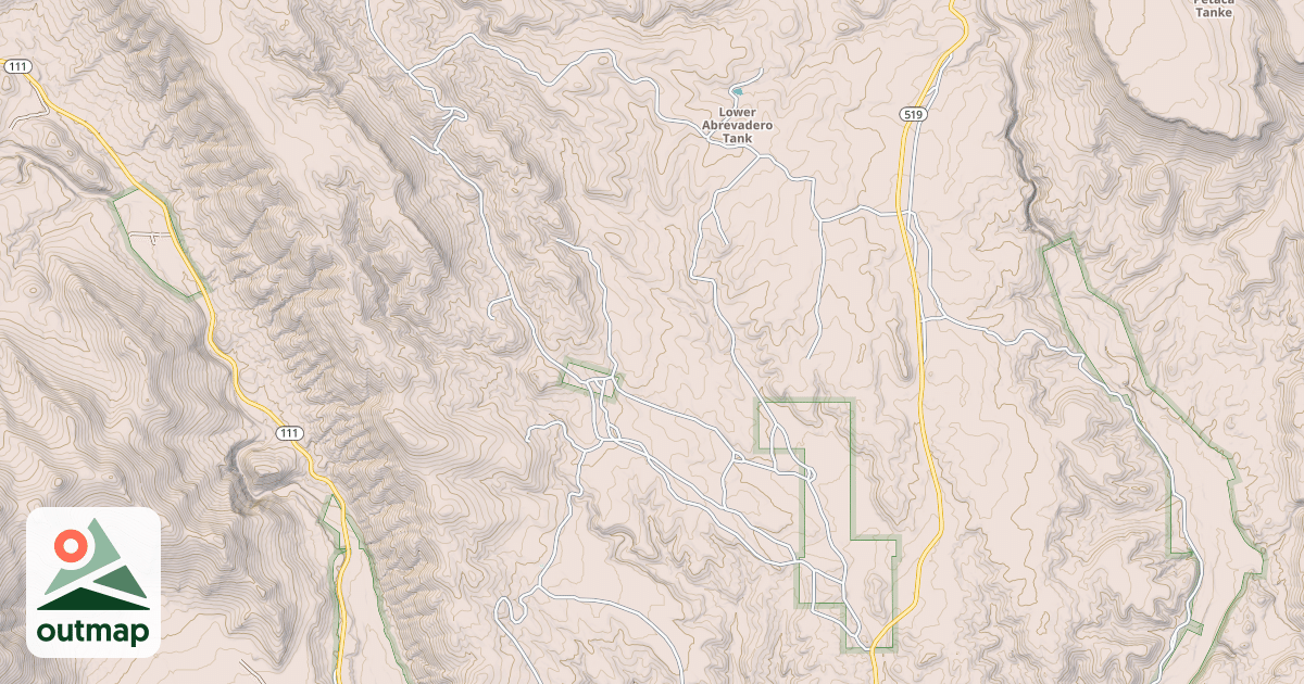 Map of LA MADERA