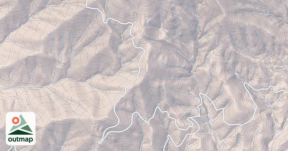 Map of DELTA POINT