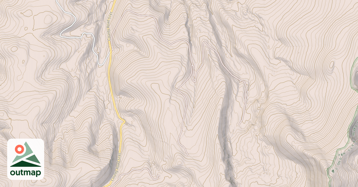 Map of MEADOW CR CONN