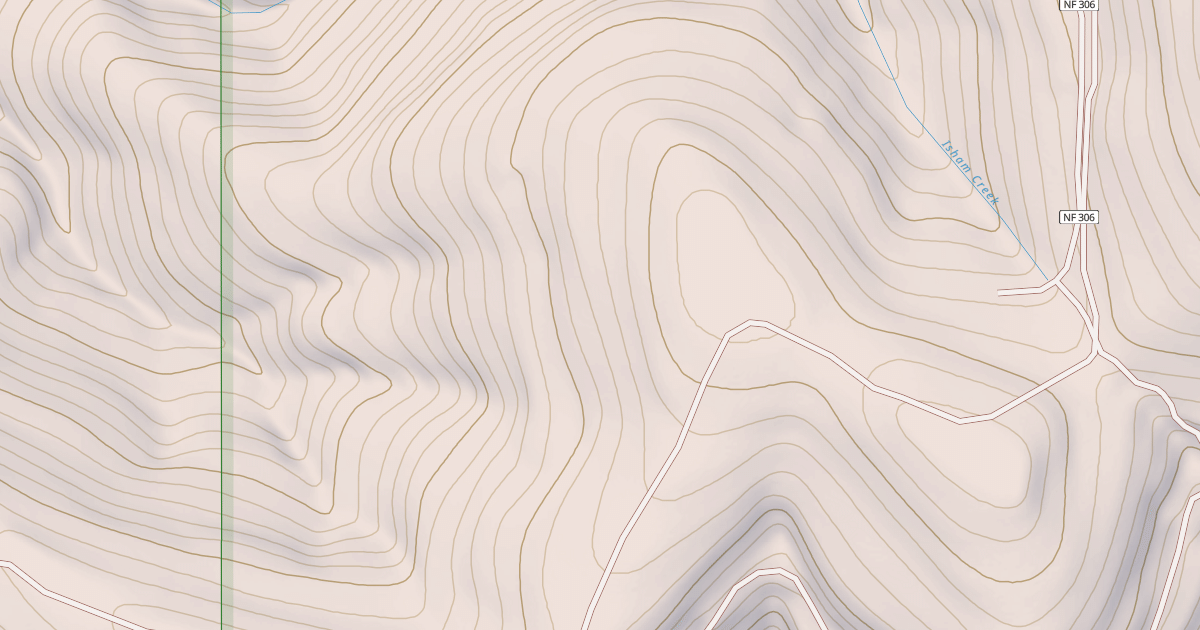 Map preview of DANS CREEK RD MAJOR LOCAL MRS