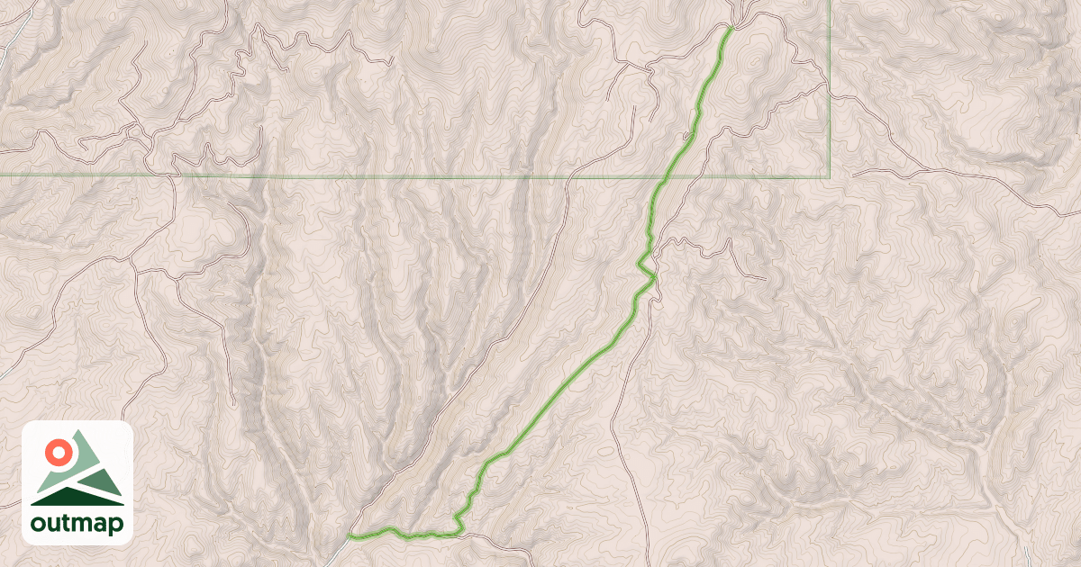 Map of Granite Creek Road