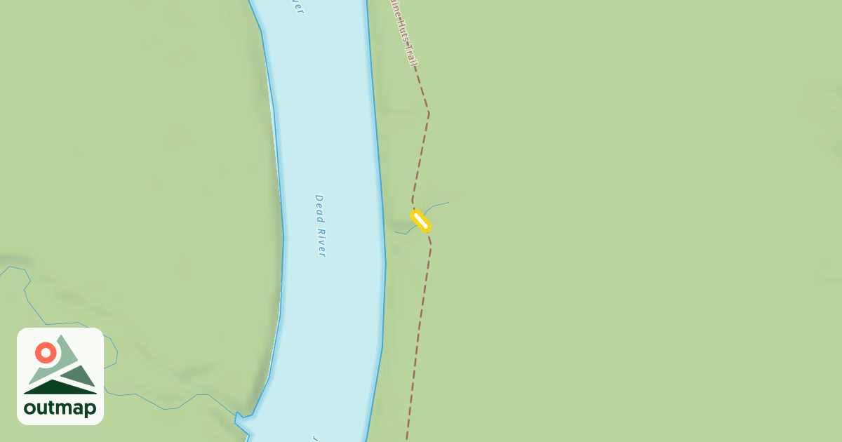 Map of Maine Huts Trail