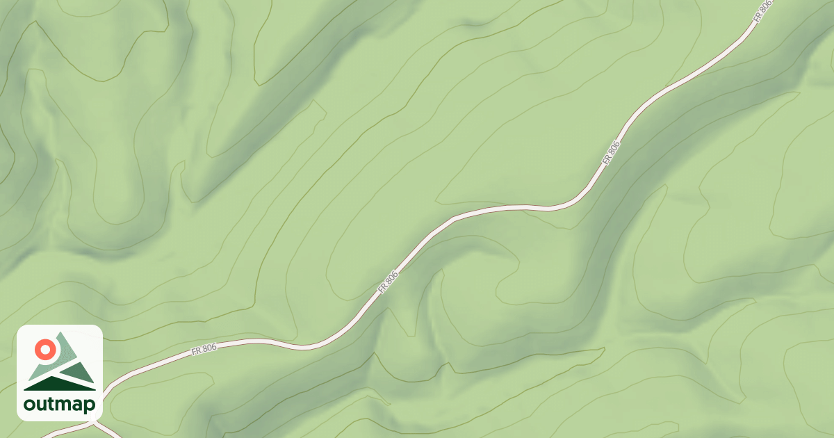 Map of Piney
