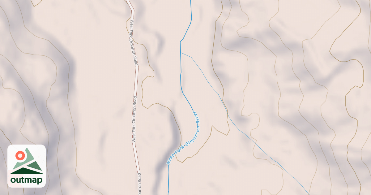 Map of USFS Motor Vehicle Use Map Roads {5099B25F-E2D1-4620-959E-A87875AF83EA}