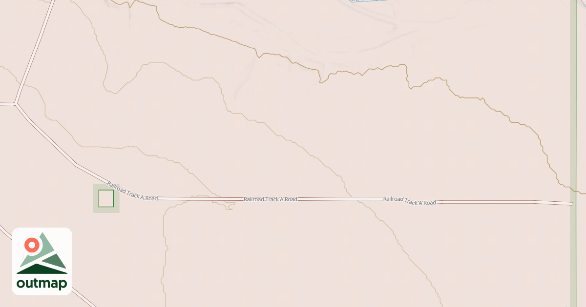 Map of RAILROAD TRACK A