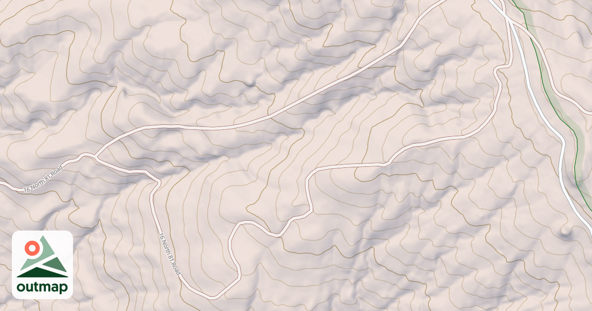 Map of ELK VALLEY