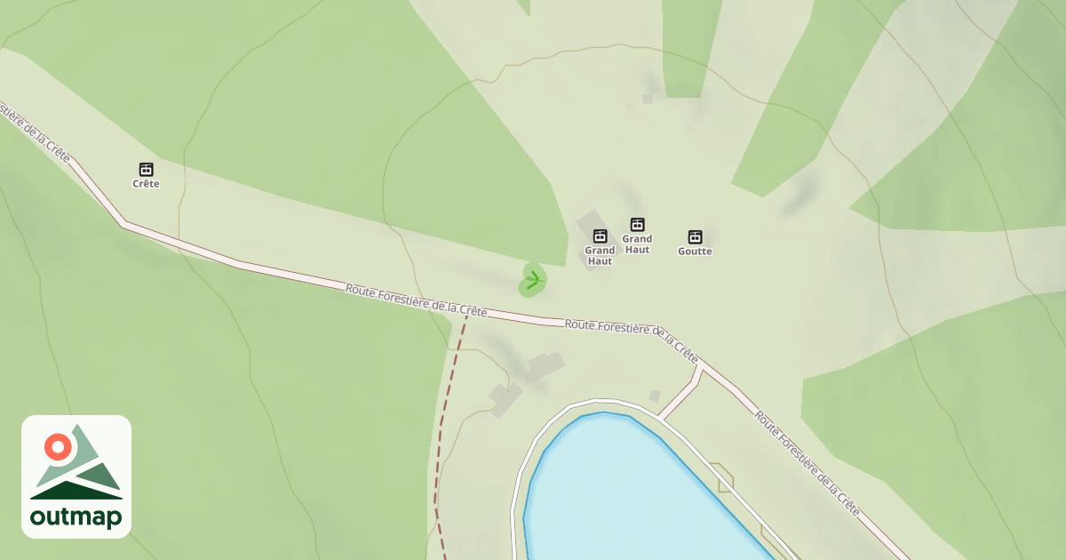 Map of Le Renard