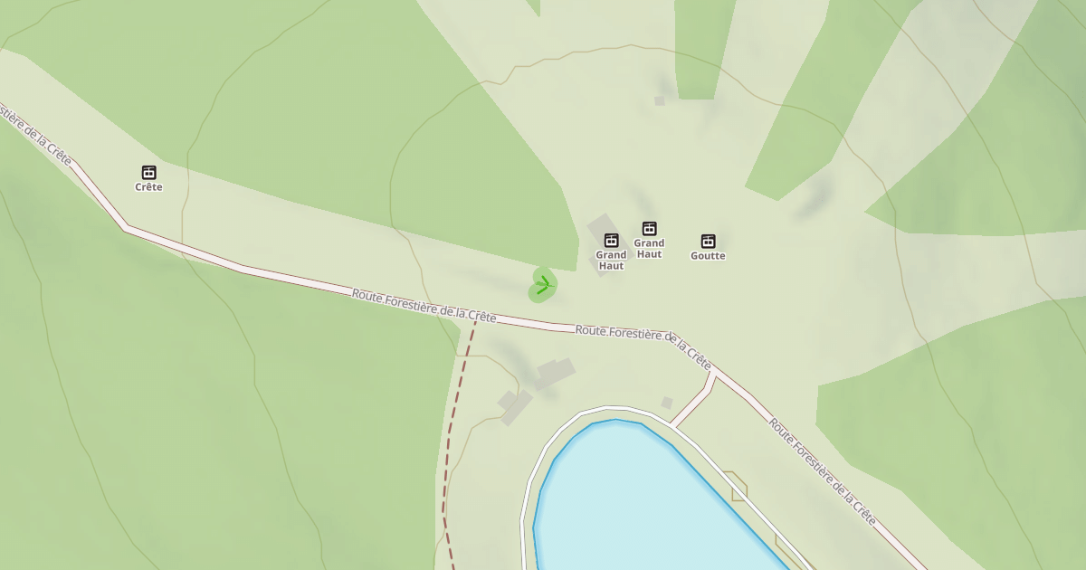 Map preview of Le Renard