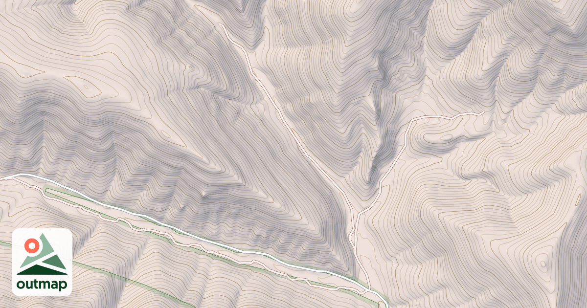 Map of BEAR GULCH