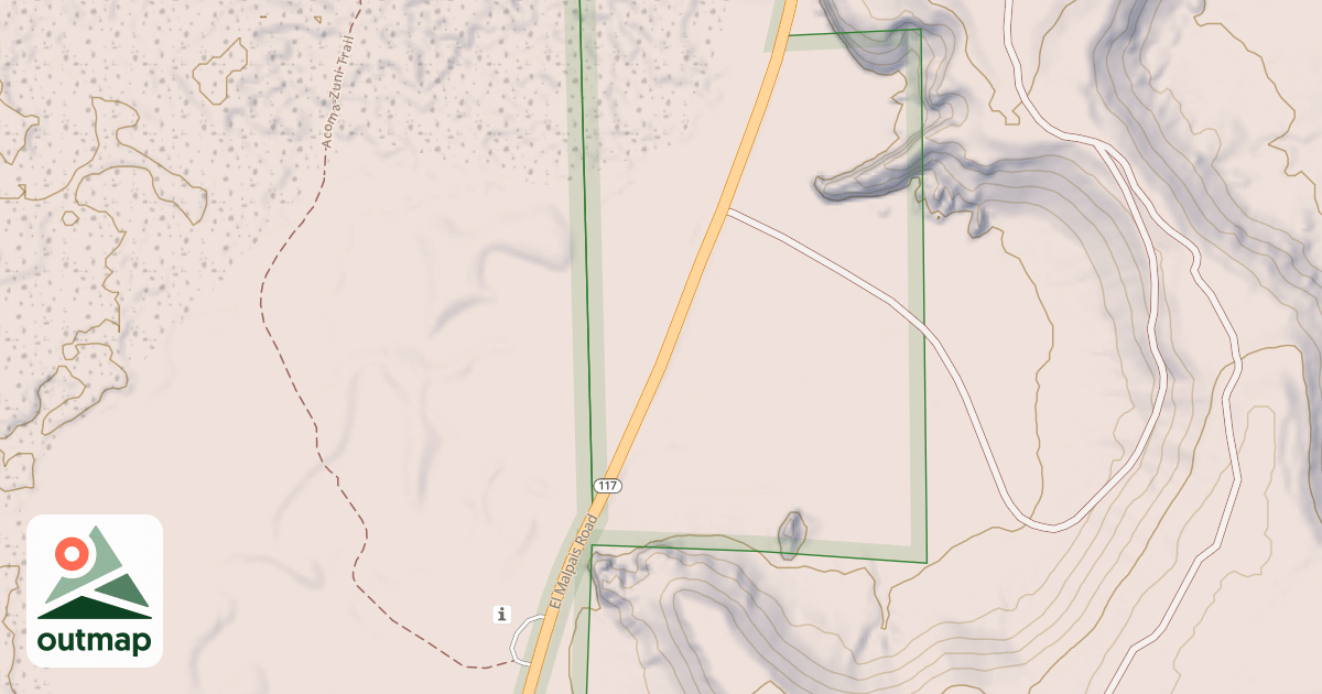 Map of Continental Divide National Scenic Trail