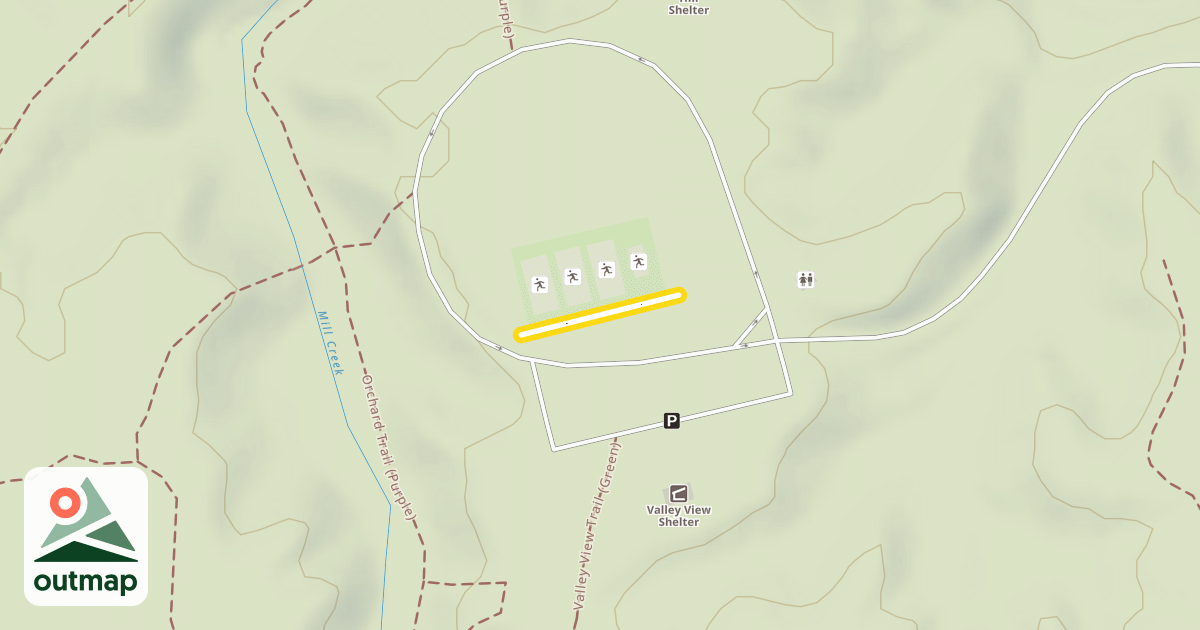 Map of Orchard Hill