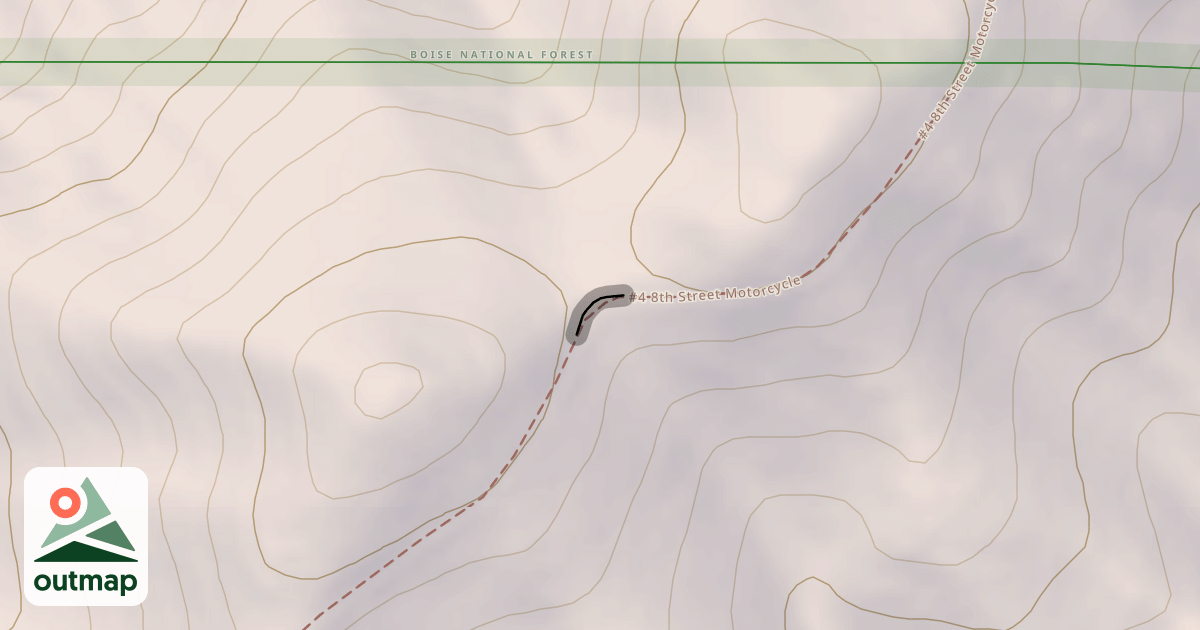 Map of #4 8th Street Motorcycle