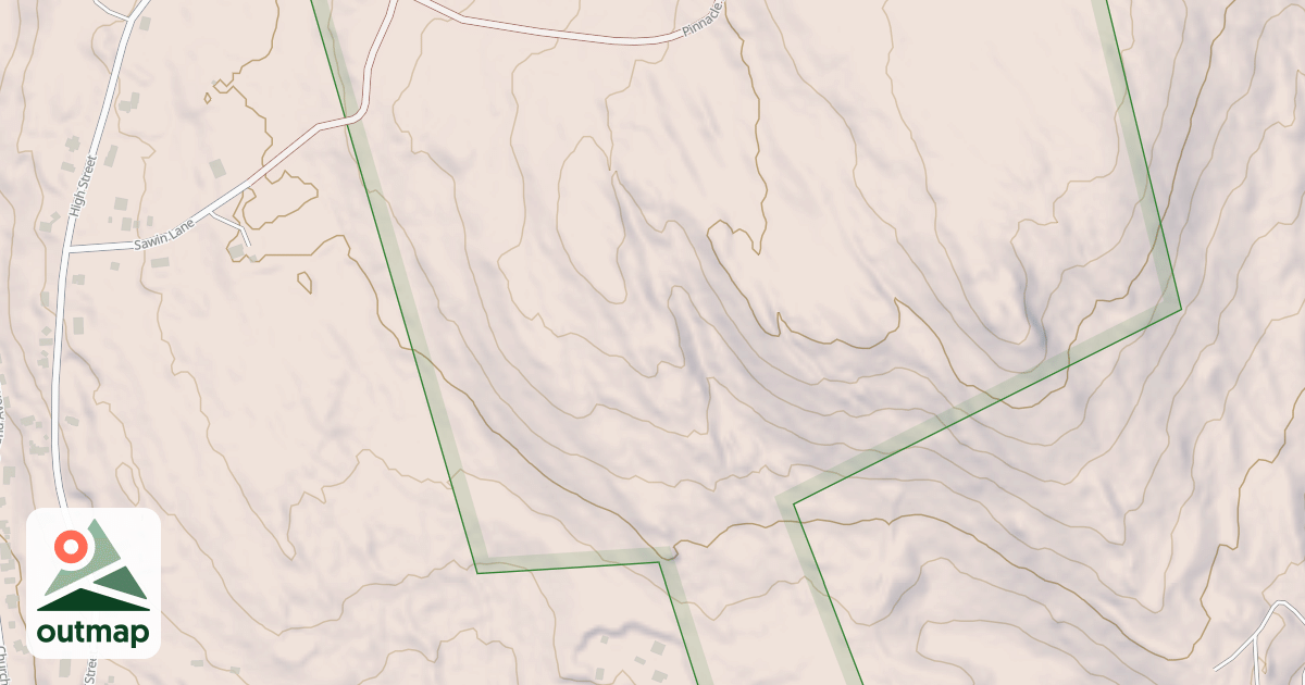 Map of Rocky Road Trail