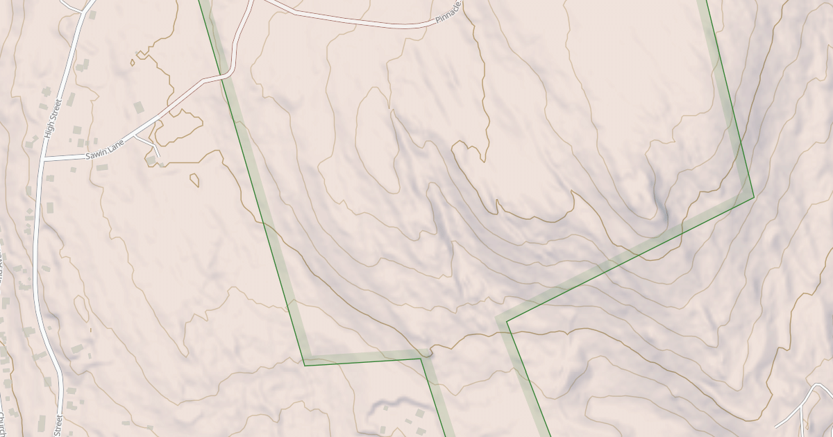Map preview of Rocky Road Trail