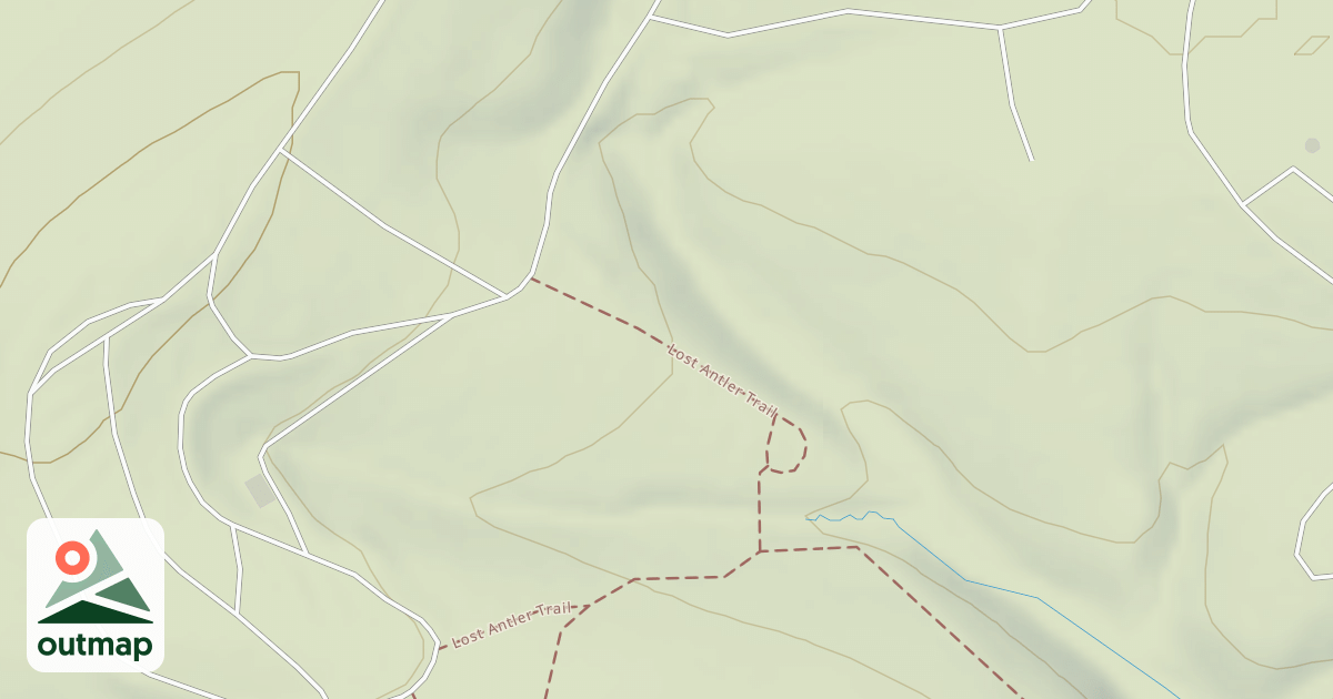 Map of Shawnee State Park Trails