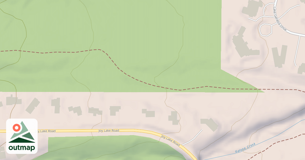 Map of SECTION CORNER SPUR B
