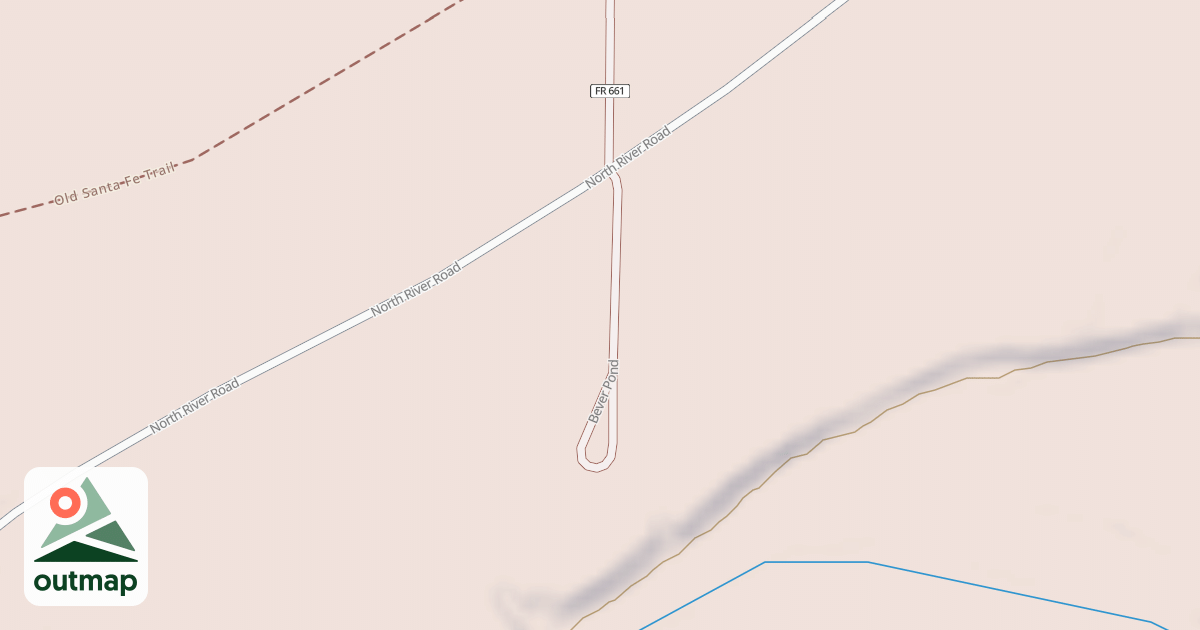 Map of BEAVER POND