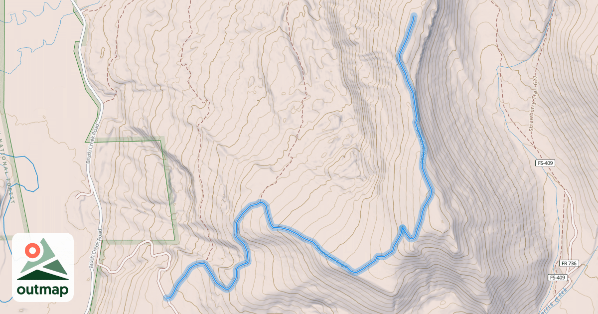 Map of Strand Hill Road