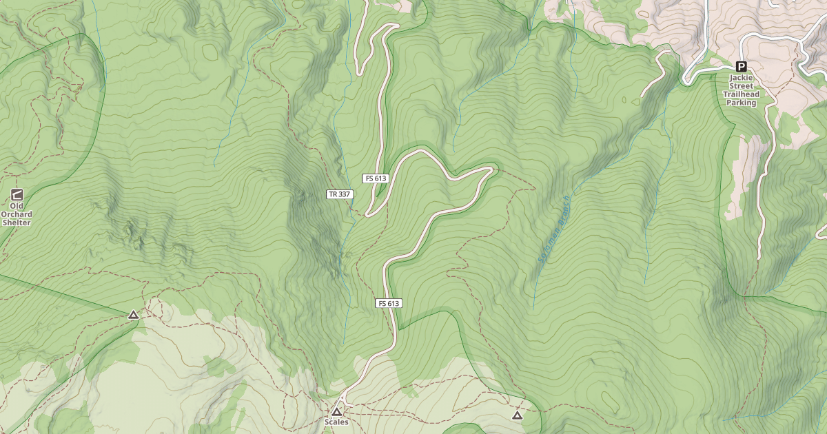 Map preview of PINE MOUNTAIN