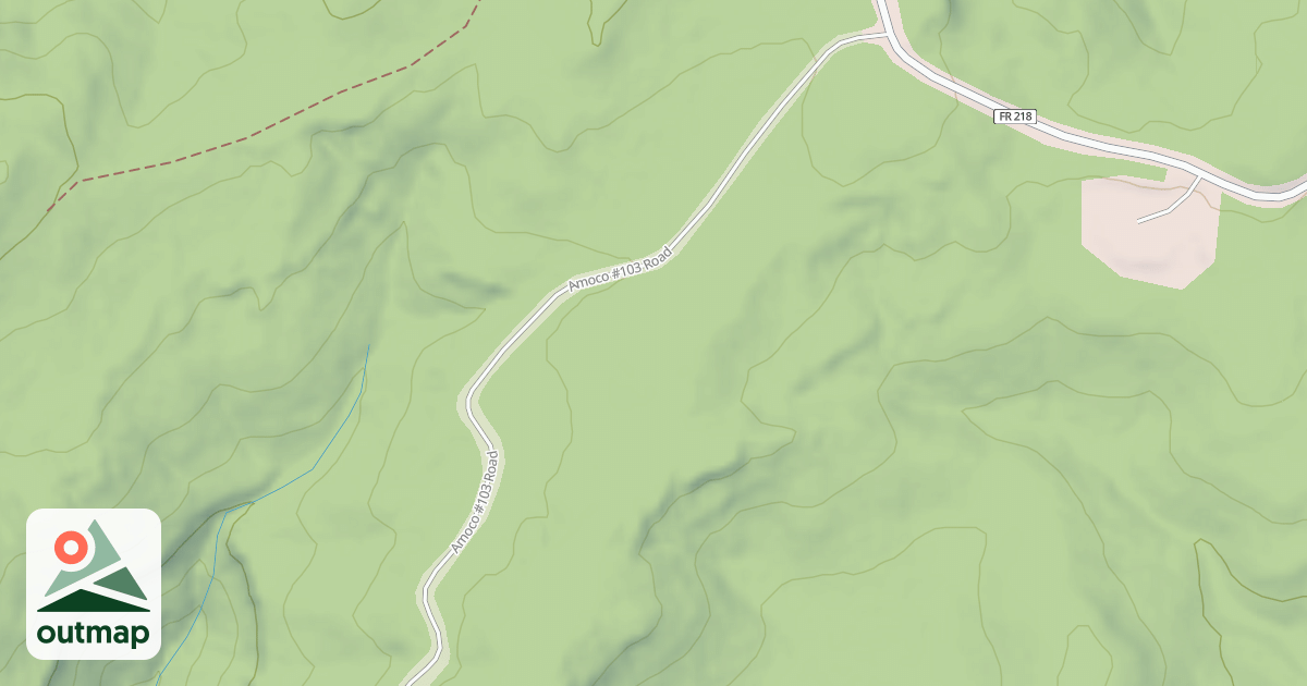 Map of AMOCO #103