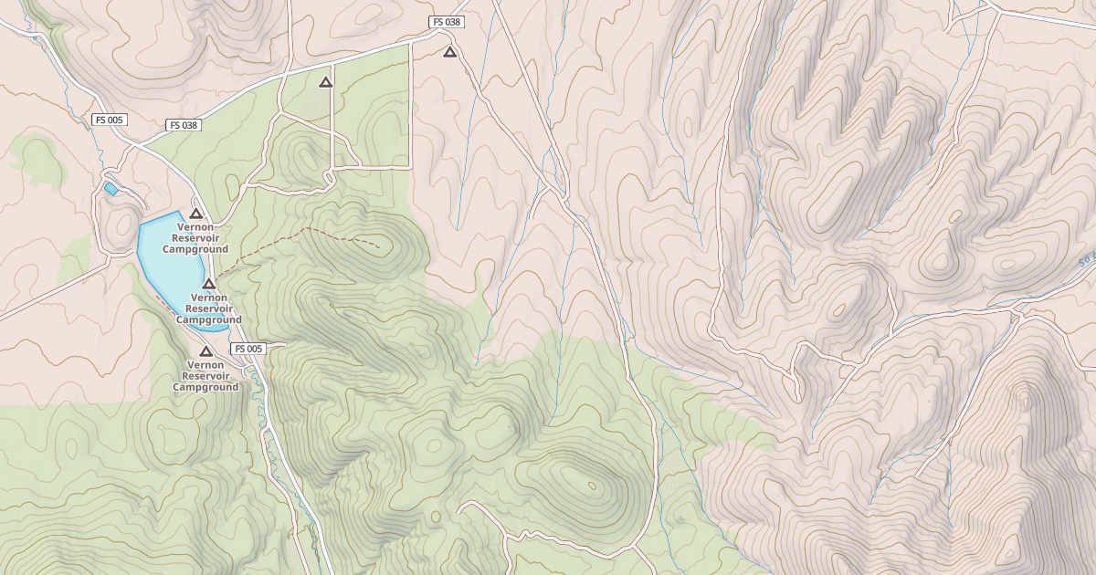 Map preview of WATTS PASS