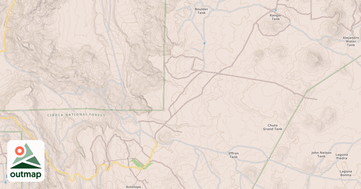 Map of LOBO CAN RD