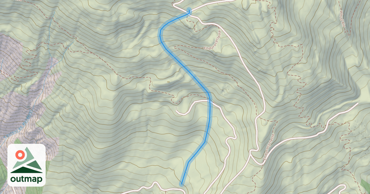 Map of Les Lauzières