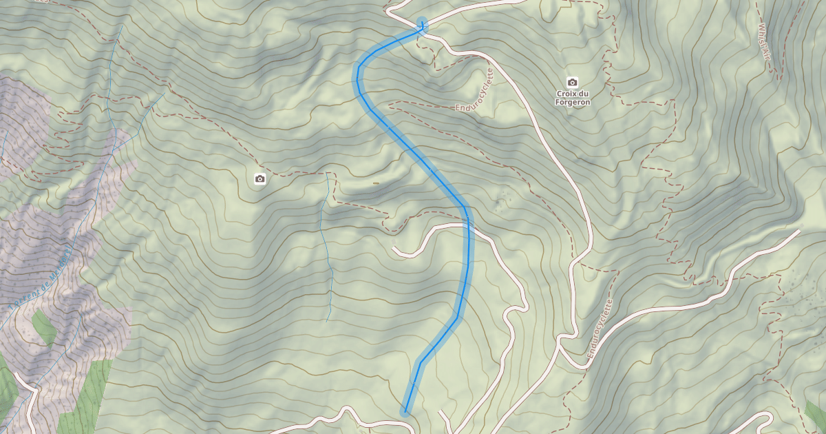 Map preview of Les Lauzières