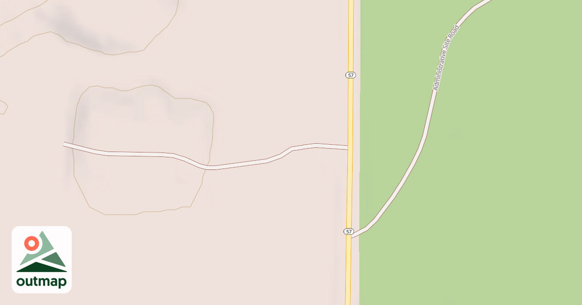 Map of ADMINISTRATIVE SITE B