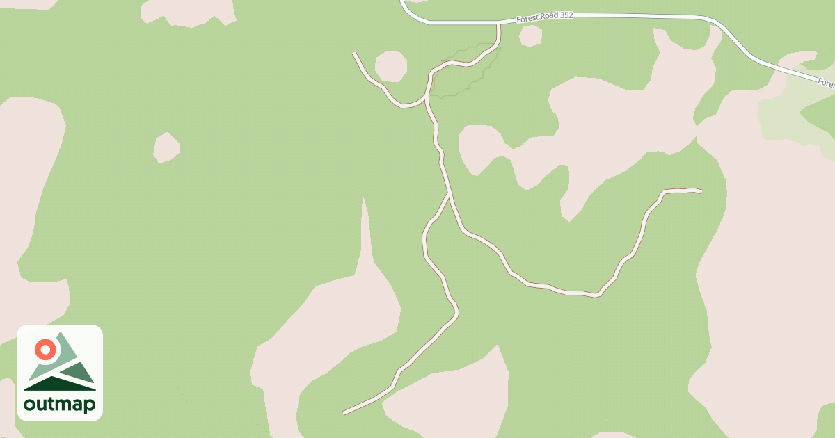 Map of USFS Motor Vehicle Use Map Roads {32E8542D-3C13-4F81-B6DC-5C2DEE0E28F0}