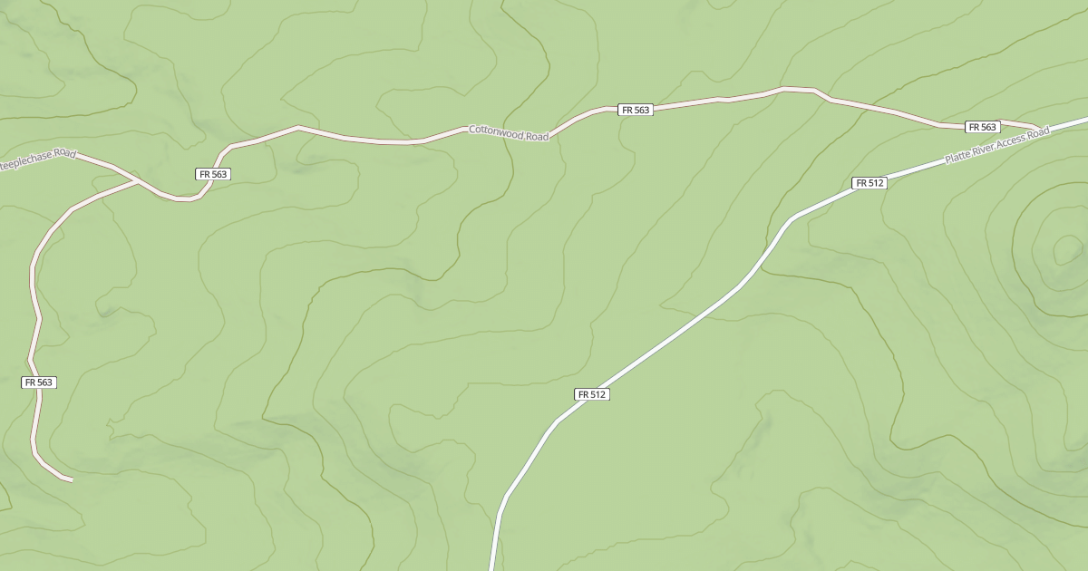 Map preview of COTTONWOOD