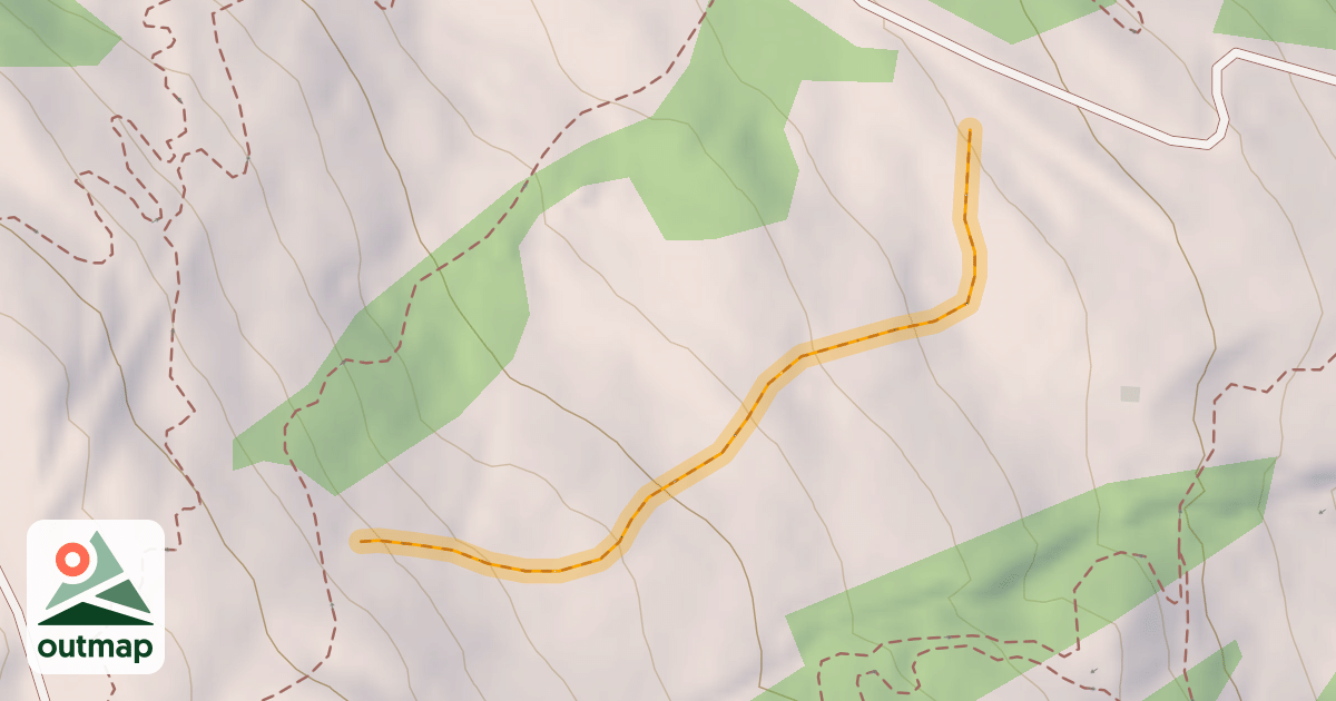 Map of Garcine/Clappe Hors Piste