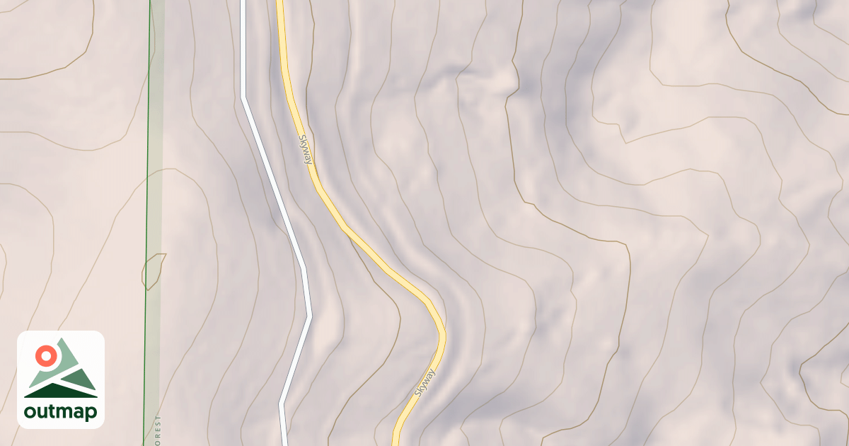 Map of S INSKIP SPUR