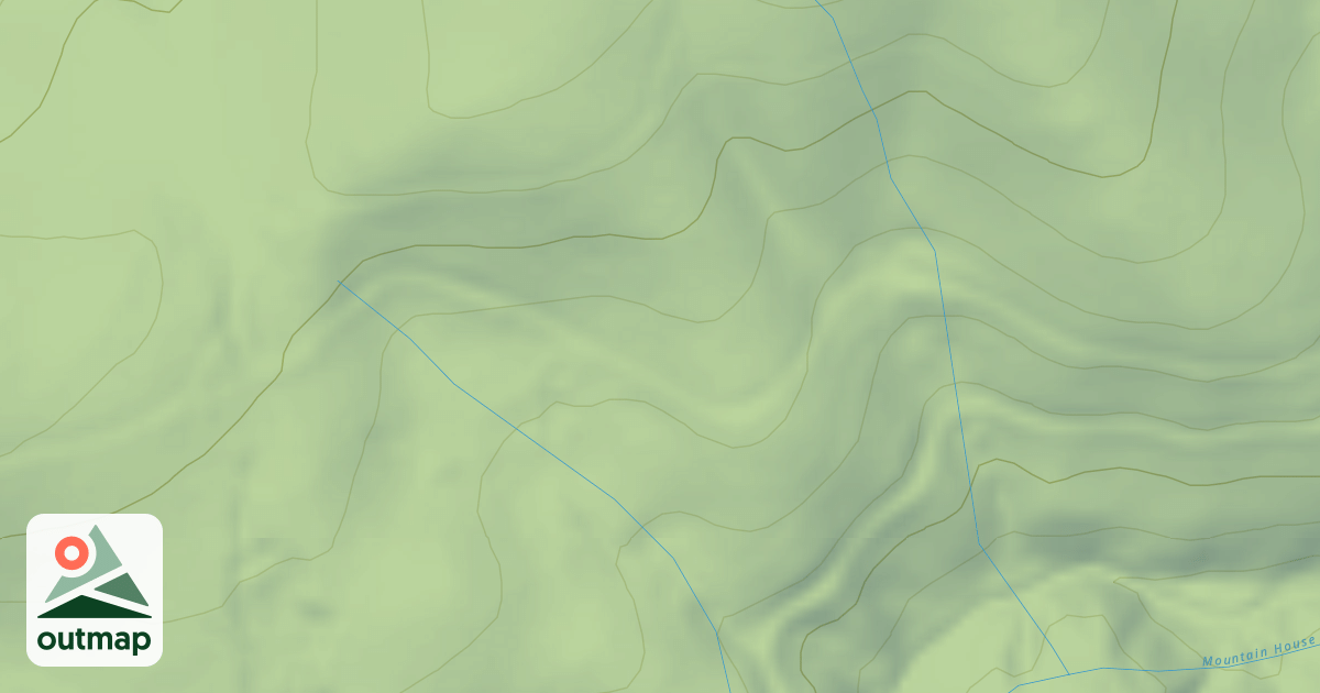 Map of MOUNTAIN CROSS