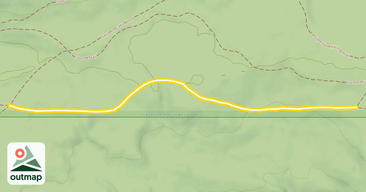 Map of Bridge Run