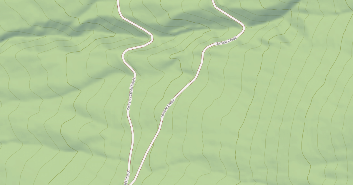 Map preview of TORRENT CREEK