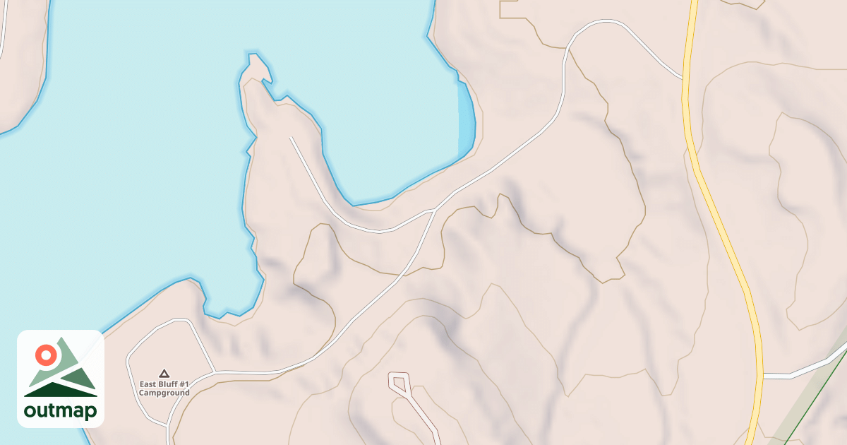Map of MC CLELLAN SOUTH