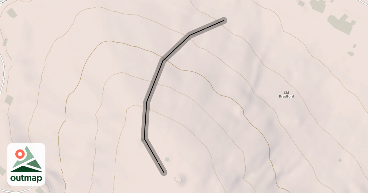 Map of Hugh's Run
