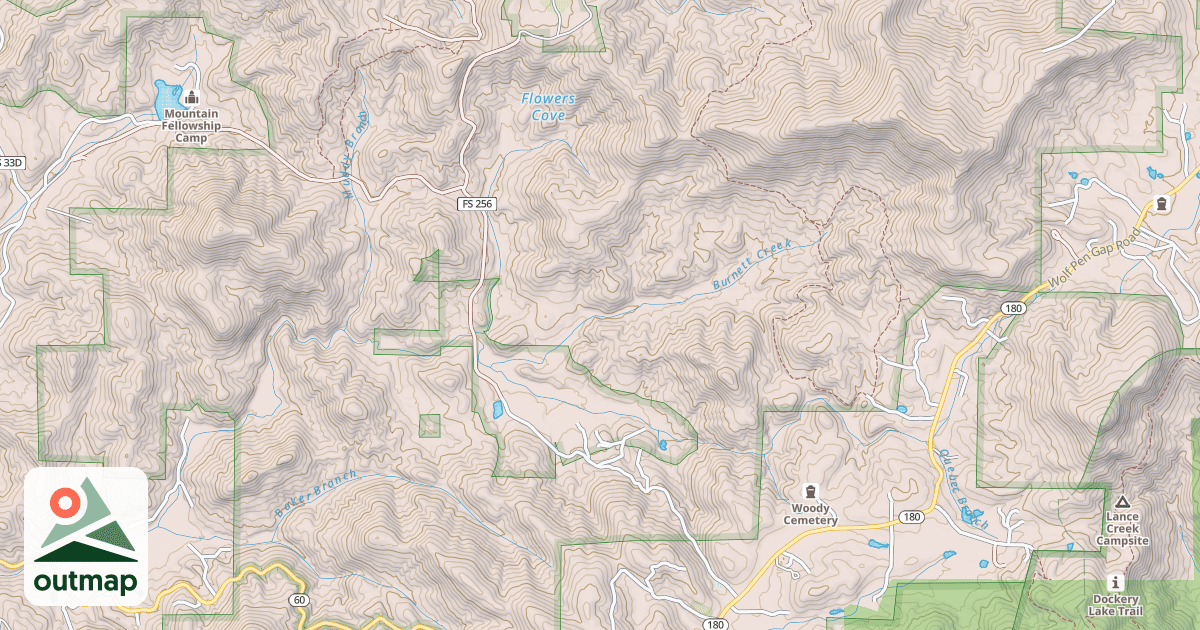 Map of FLATLANDS