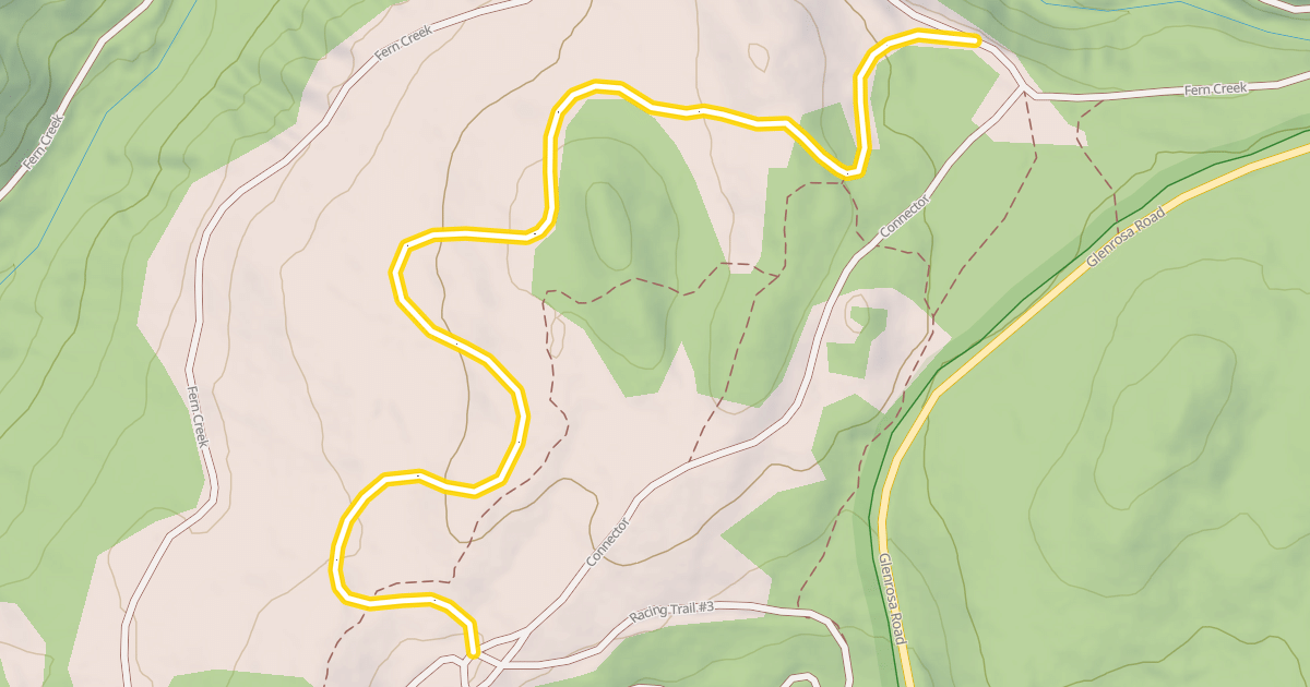 Map preview of Carol Trail