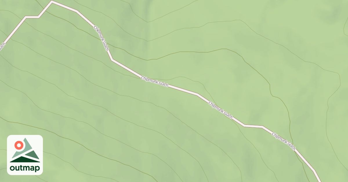 Map of CHIPMUNK LOOP