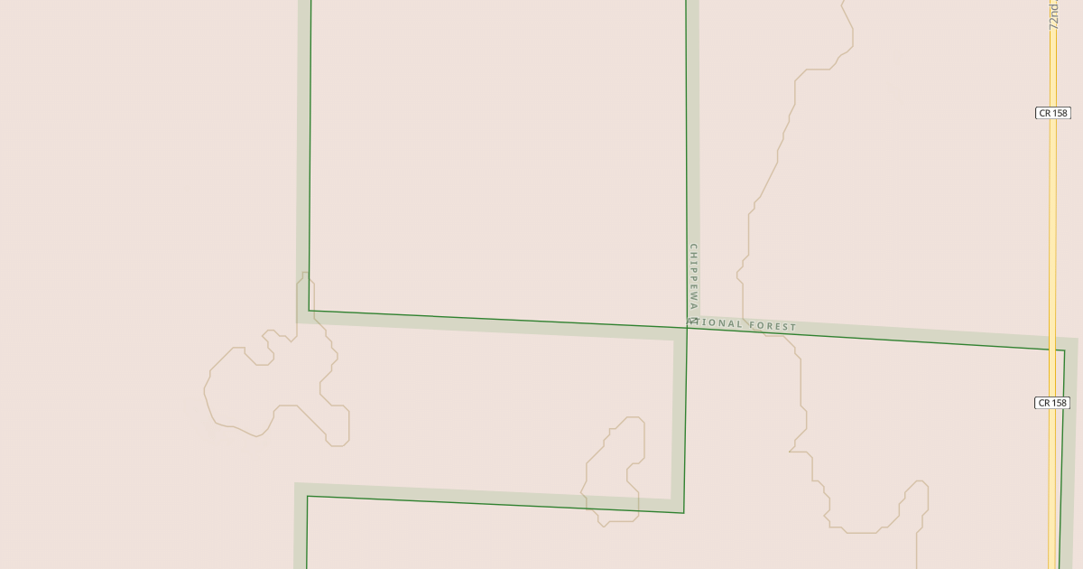Map preview of CASS CO.158 SPUR 2770