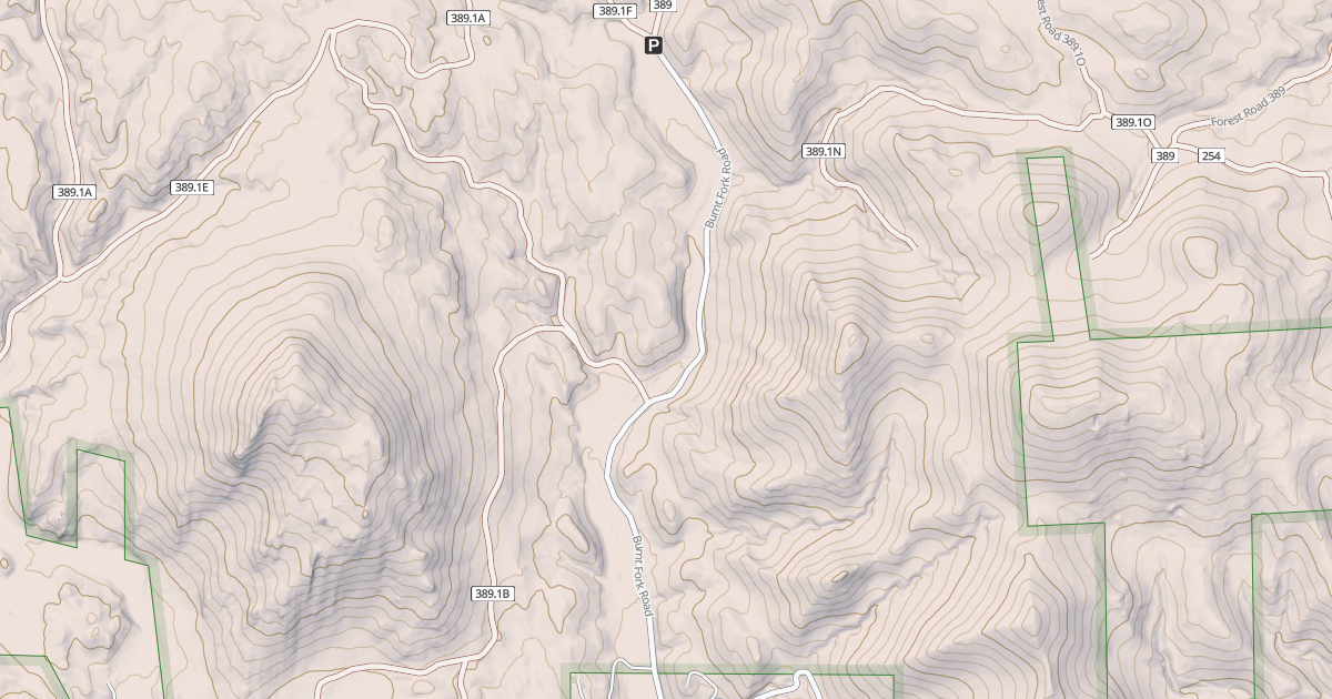 Map preview of BURNT FORK