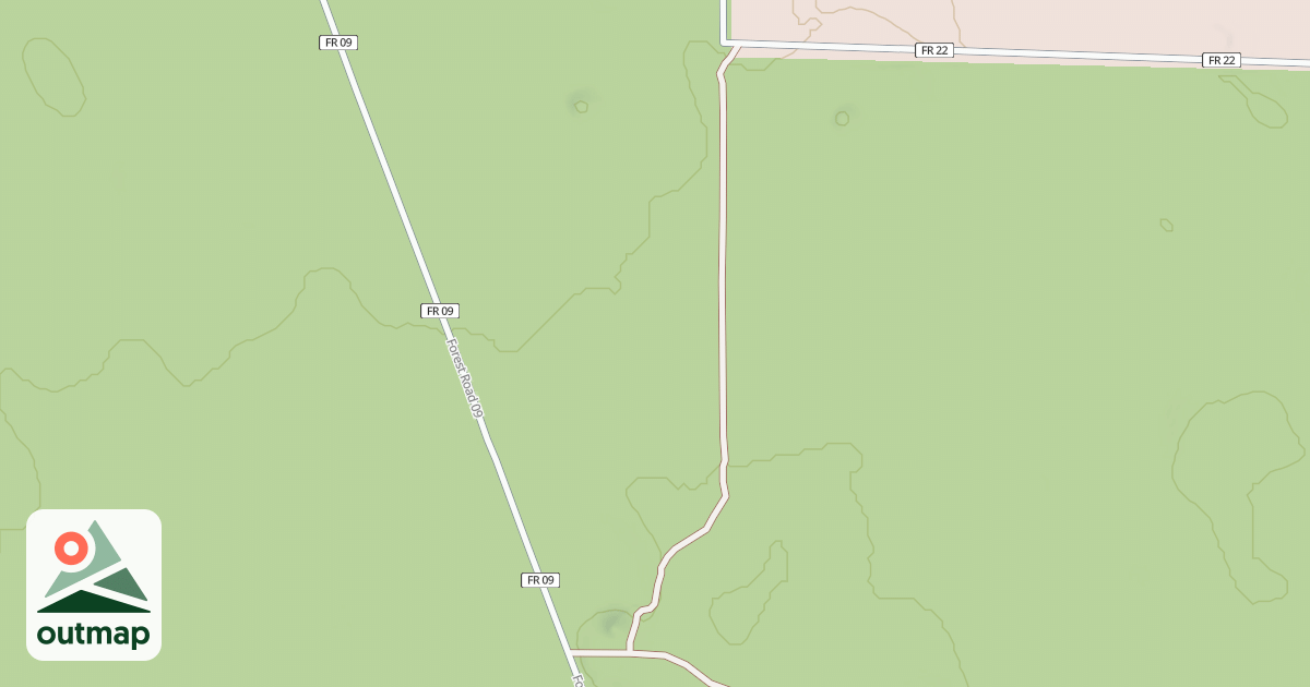 Map of USFS Motor Vehicle Use Map Roads {3BE4FE55-0CDD-4C84-BE71-05769E124F0F}
